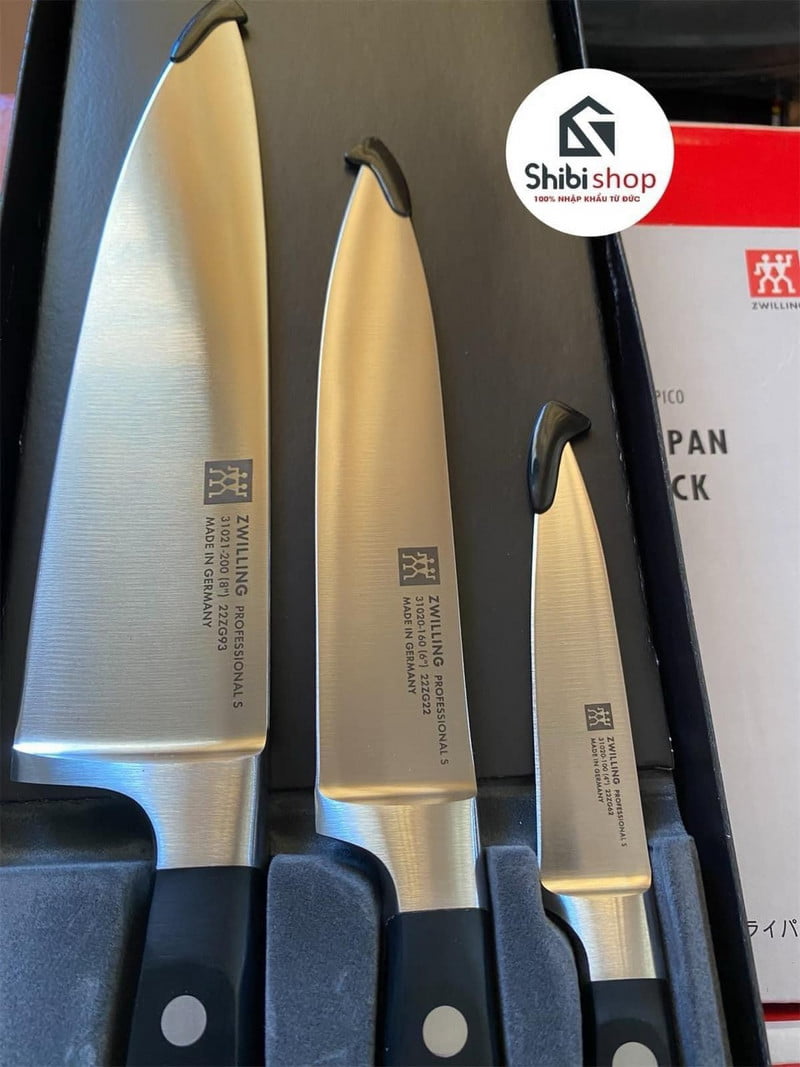 Bộ dao Zwilling Professional S 3 món