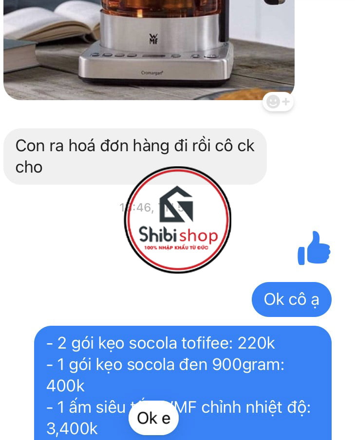 Ấm siêu tốc Đức WMF Lono 2in1 - 1,6 lít