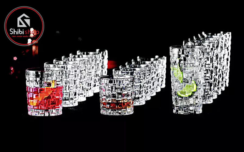 Bộ 18 cốc pha lê Natchtmann Bossa Nova Tumbler