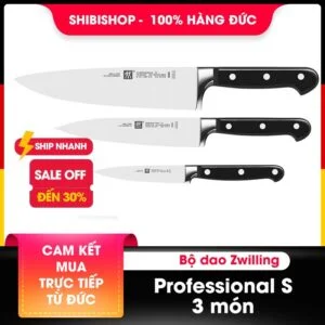 Bộ dao Zwilling Professional S 3 món