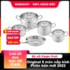 Bộ nồi Fissler Profi Original 5 món nắp kính