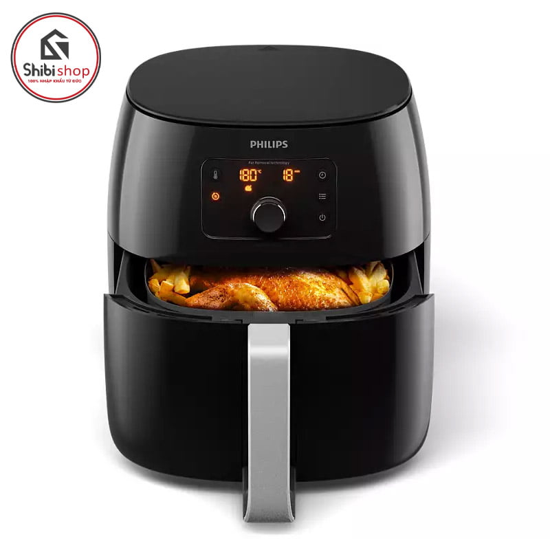 Nồi chiên không dầu Philips HD 9654/90 - Made in Turkey