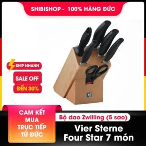 Bộ dao Zwilling Vier Sterne Four Star 7 món