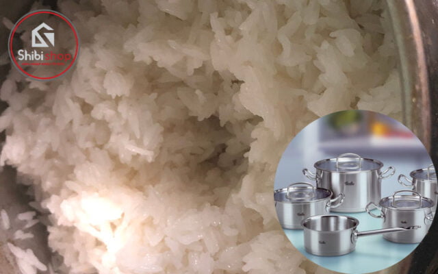 Dùng nồi Fissler Đức nấu cơm dịp cúp điện là chuẩn bài