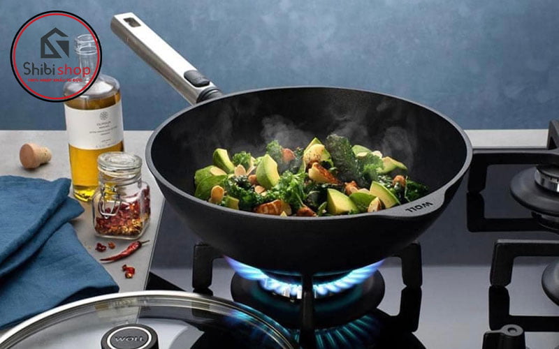 Chảo rán Woll Diamond Logic Fry Pans, size 20cm, 24cm, 28cm