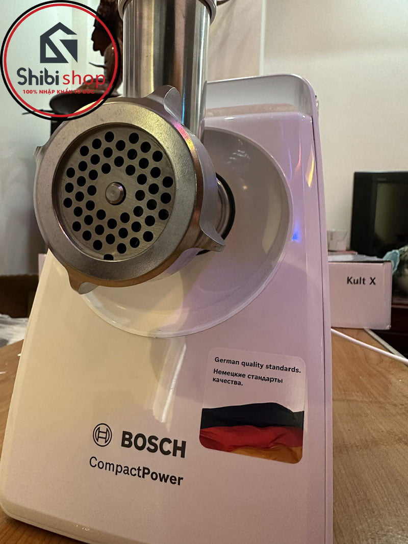 Máy xay thịt BOSCH MFW3520W, 500W- Made in Ba Lan