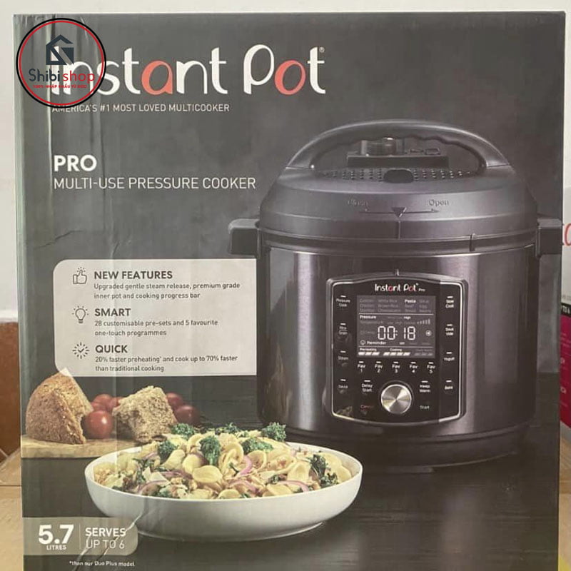 Nồi áp suất đa năng INSTANT POT PRO 10in1 - 5,7 lít