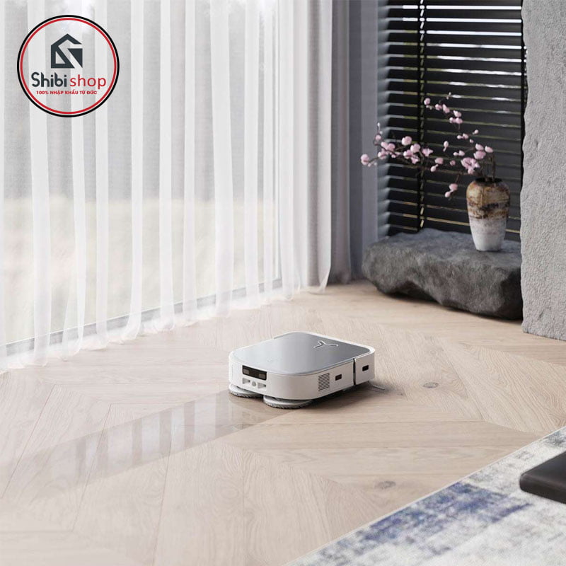 Robot hút bụi và lau nhà Ecovacs X2 Omni