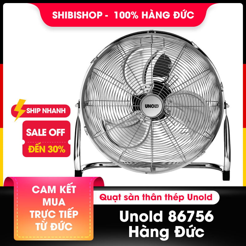 Quạt sàn thân thép Unold 86756