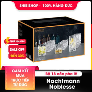 Bộ 18 cốc pha lê Nachtmann Noblesse