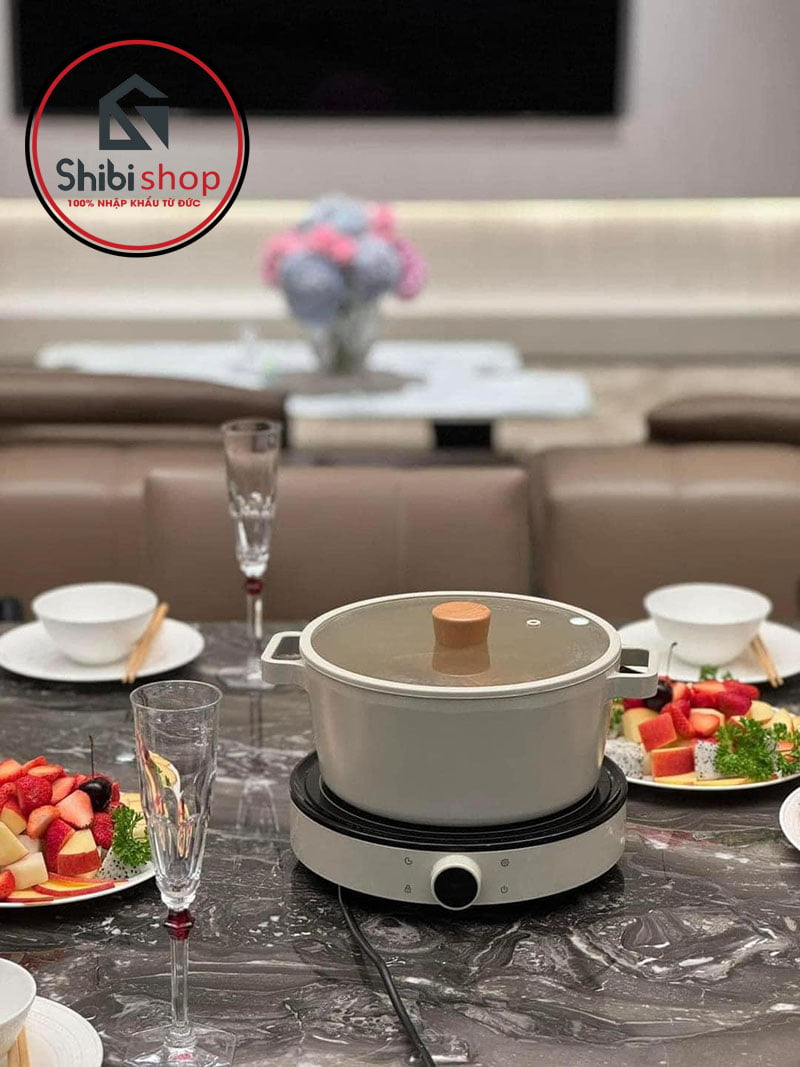 Bộ bếp từ kèm nồi lẩu điện FIKA phiên bản Hàn