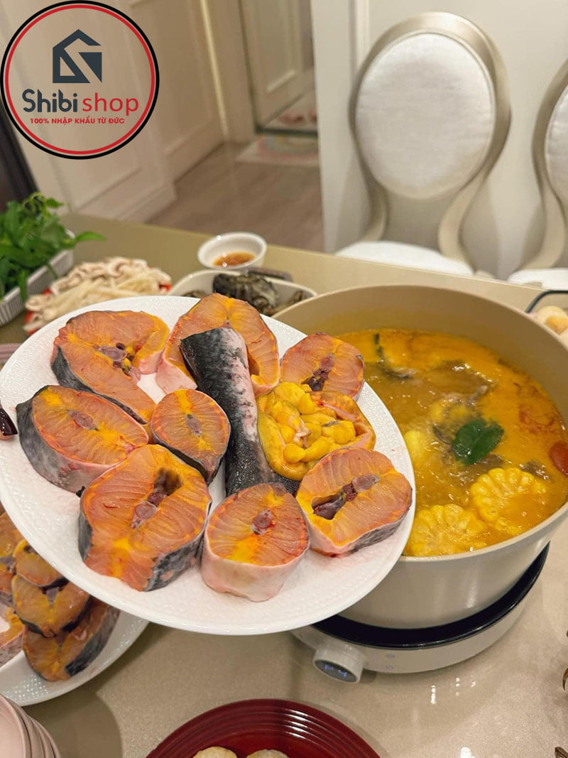 Bộ bếp từ kèm nồi lẩu điện FIKA phiên bản Hàn