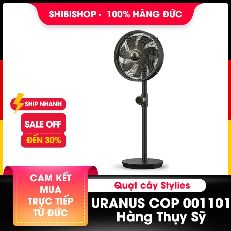 Quạt cây Stylies URANUS COP001101 (Màu đen)