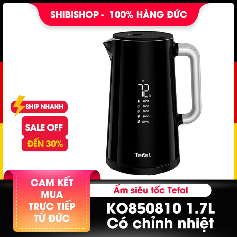 Bình đun siêu tốc Tefal 1.7 lít KO850810