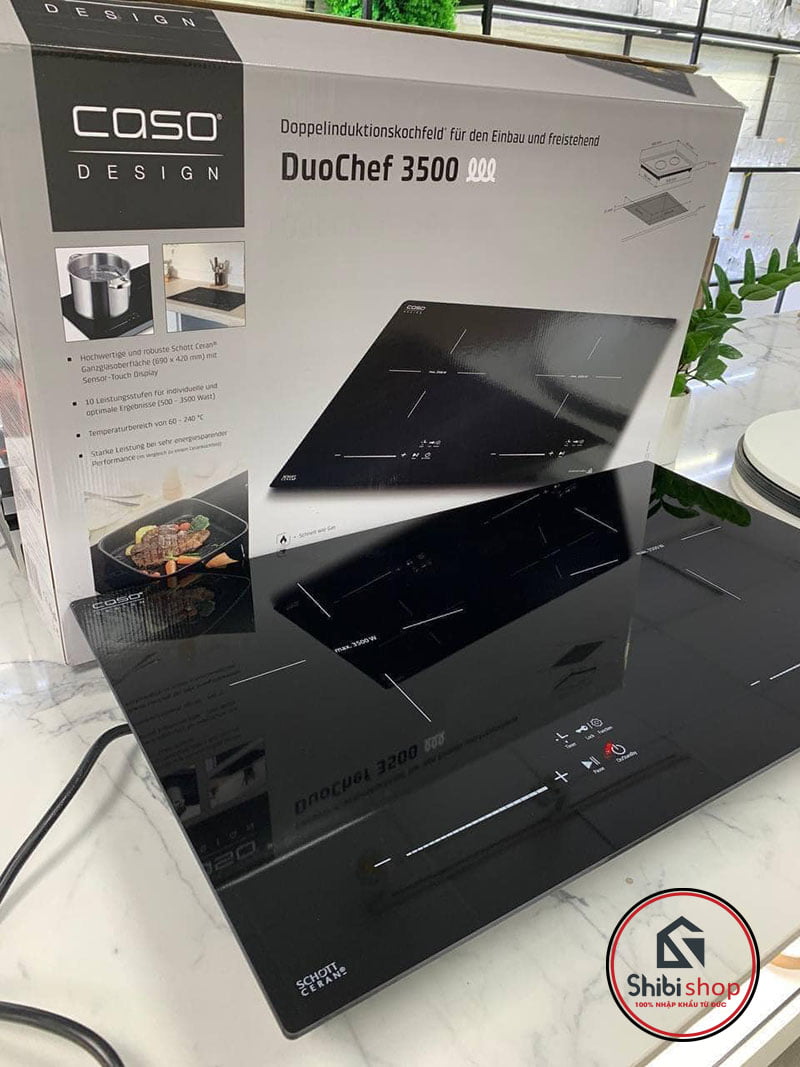 Bếp từ đôi Caso DuoChef 3500