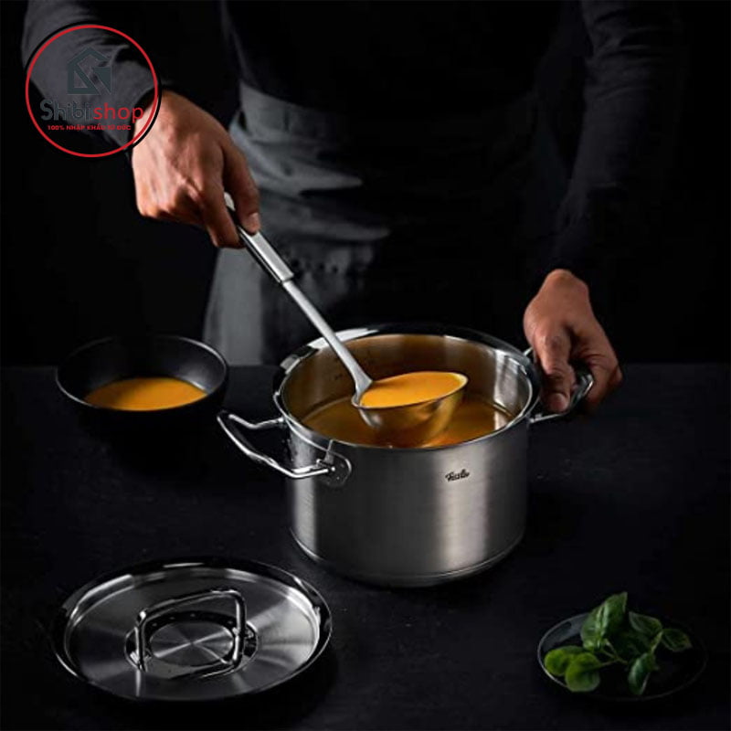 Bộ nồi Fissler Profi Original 5 món vung thép kèm chảo