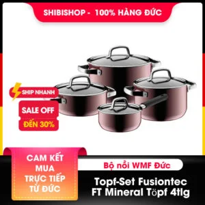 Bộ nồi WMF Topf-Set Fusiontec FT Mineral Töpf 4tlg