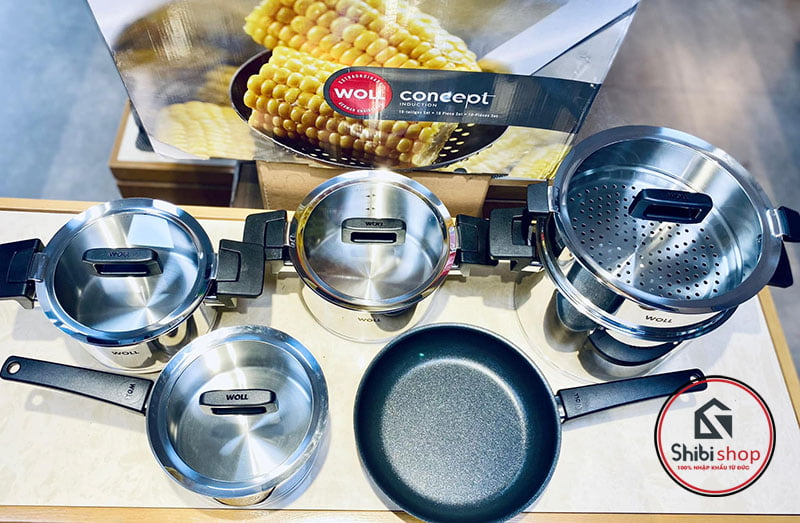 Bộ nồi 10 món Woll Concept NCSET006
