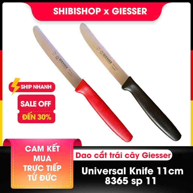 Dao gọt trái cây Giesser Universal Knife 8365 sp 11