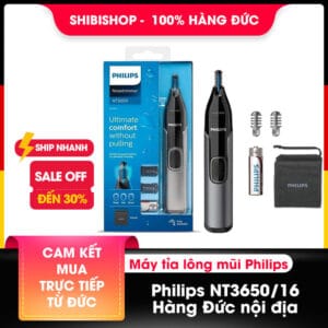 Máy tỉa lông mũi đa năng Philips NT3650/16