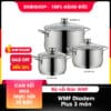 Bộ nồi WMF Diadem Plus 3 món