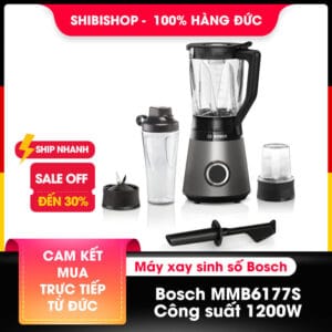 Máy xay sinh số Bosch MMB6177S 1200W