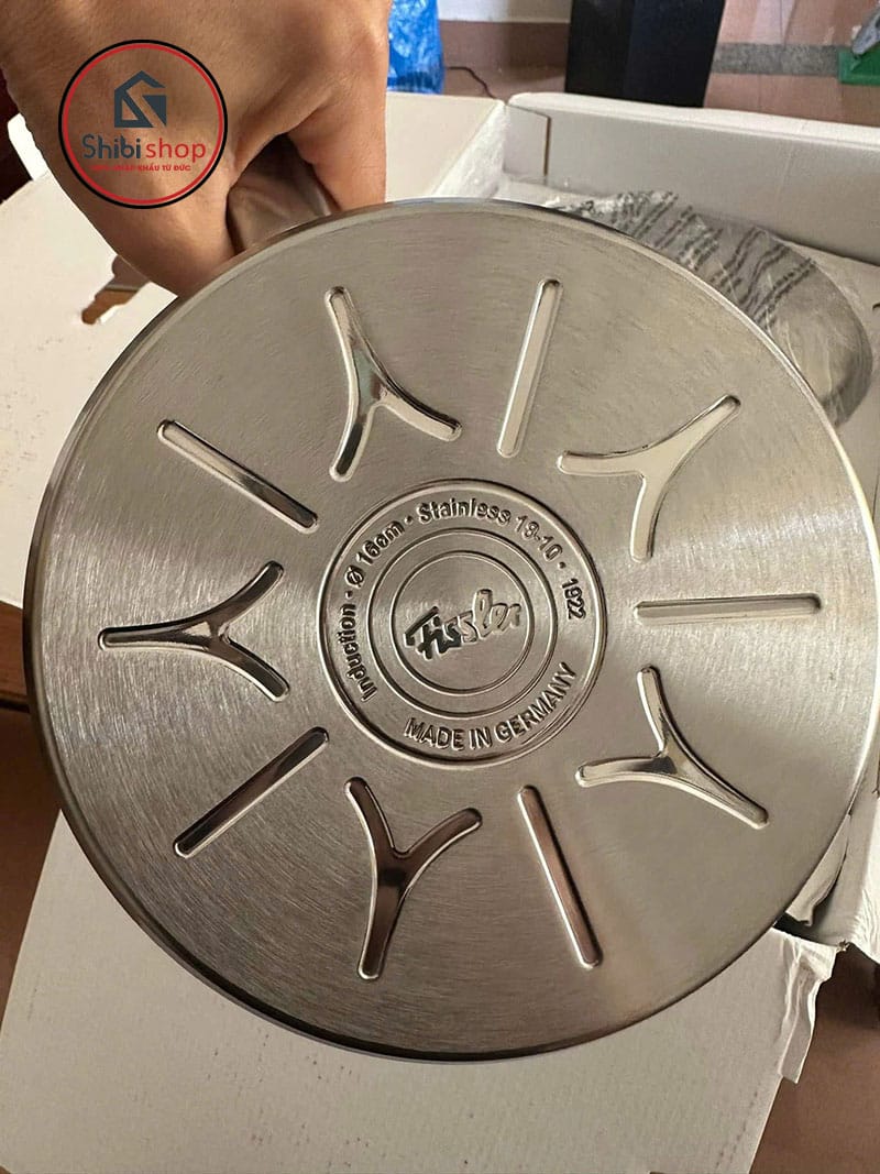 Bộ nồi Fissler Original Profi 5 món kèm quánh nắp kính