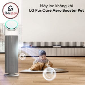 Máy lọc không khí LG PuriCare Aero Booster Pet (AS55GGSY0)