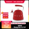 Ấm đun bếp từ thổi sáo SMEG- 2,3 Lít