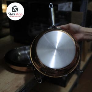 Chảo thép chống dính tự nhiên Ciwete 20cm,24cm,28cm