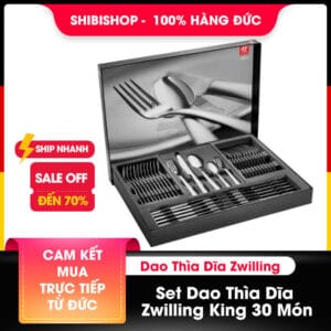 Set Dao Thìa Dĩa Zwilling King 30 Món