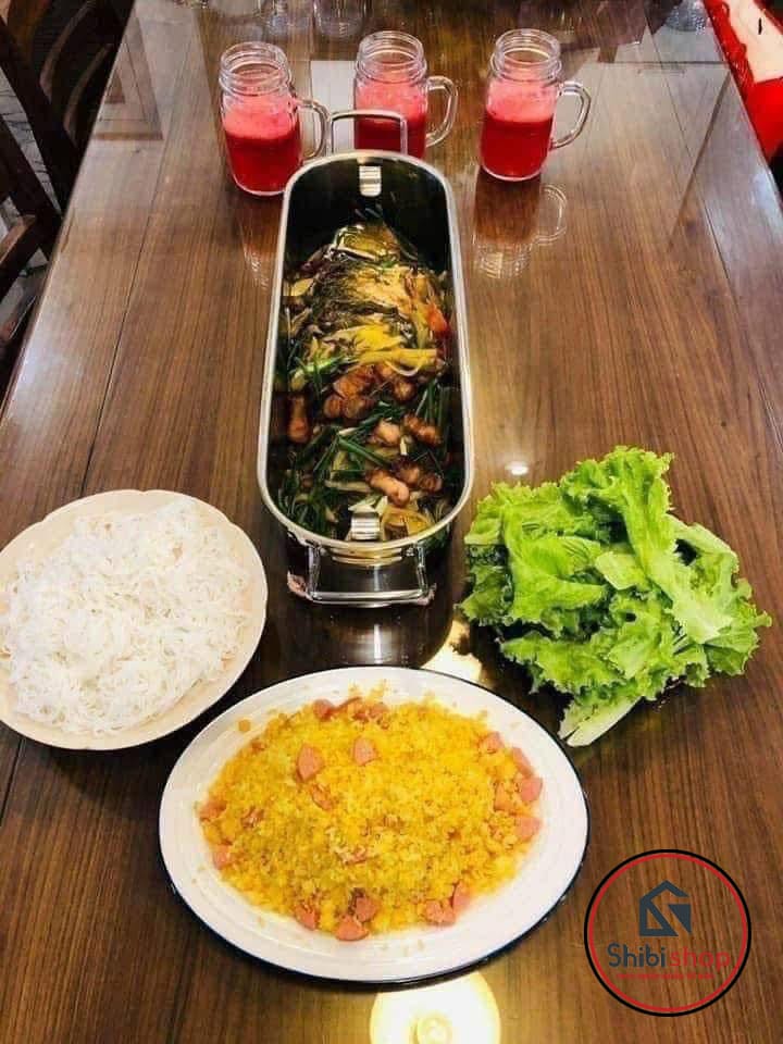 Nồi hấp cá KitchenCraft - Nội địa Đức