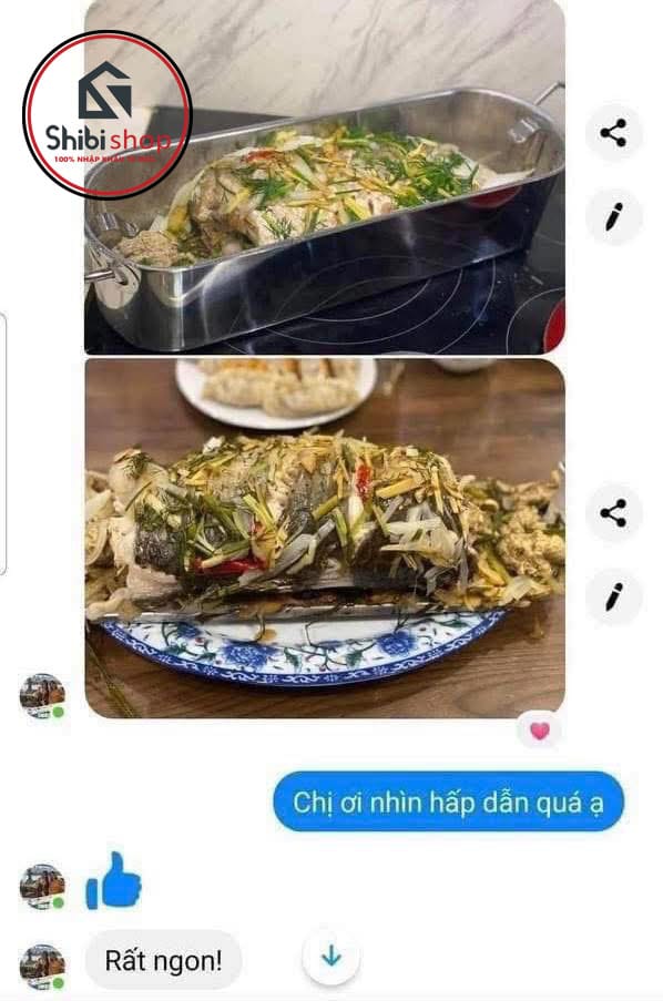 Nồi hấp cá KitchenCraft - Nội địa Đức