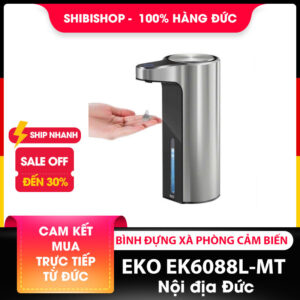 Bình đựng xà phòng cảm biến tự động EKO EK6088L-MT-400ML màu inox