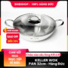 Chảo xào sâu lòng KELLER WOK PAN 32cm
