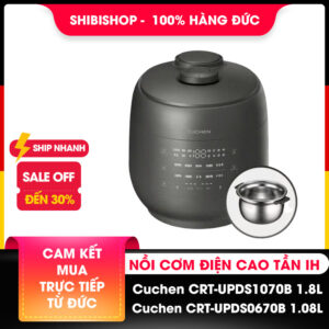 Nồi cơm điện cao tần IH Cuchen CRT-UPDS1070B/CRT-UPDS0670B lòng nồi inox 316