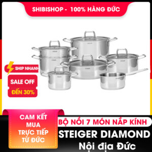 Bộ nồi Steiger Diamond 7 món