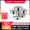Bộ nồi WMF Inspiration 6 món- 4 nồi, 1 chảo, 1 quánh