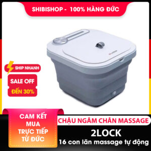 Chậu ngâm chân massage 2LOCK Korea