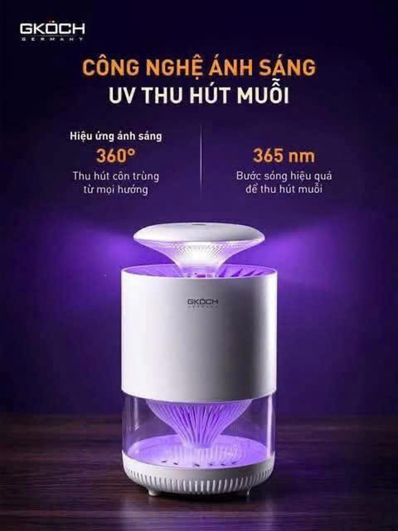 Máy bắt muỗi GKÖCH YG-M006 - Ảnh 3