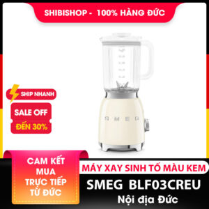 Máy xay sinh tố SMEG BLF03CREU màu kem