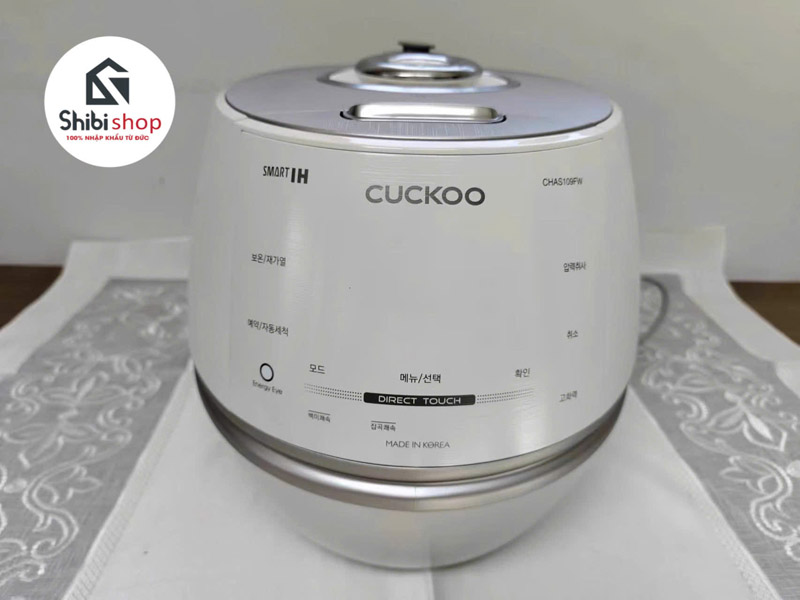 Nồi cơm điện cao tần Cuckoo áp suất kép CRP-DHAS069FW/FB (1,08L), CRP-CHAS109FW/FB (1,8L) - Ảnh 9