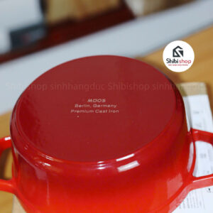 Alternative view of Nồi gang nguyên khối tráng men cao cấp MOOS 24cm