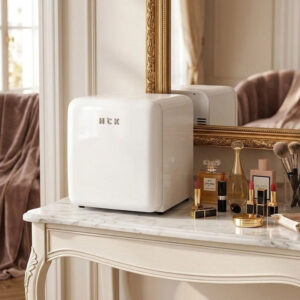 Alternative view of Tủ lạnh HCK 48L BC-46R-WHI mini retro màu trắng mặt kín