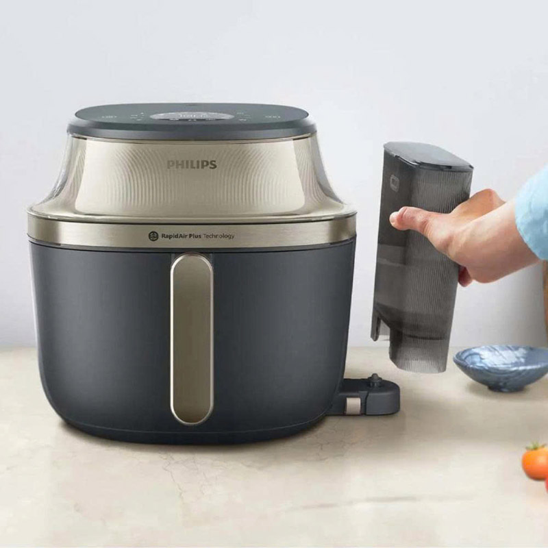 Nồi chiên hấp Philips NA543/00 dung tích 7,2L - Ảnh 3