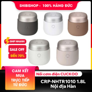 Nồi cơm điện CUCKOO CRP-NHTR1010 áp suất cao tần kép dung tích 1.8L