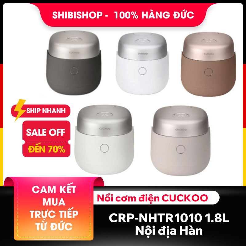 Nồi cơm điện CUCKOO CRP-NHTR1010 áp suất cao tần kép dung tích 1.8L