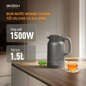 Alternative view of Ấm siêu tốc GKÖCH 2IN1 dung tích 1,5L, giữ nhiệt lên đến 6 giờ