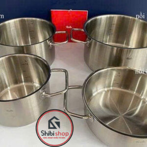 Bộ nồi 4 món FISSLER VISEO nắp kính