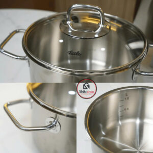 Bộ nồi FISSLER VISEO 4 nồi 1 quánh nắp kính